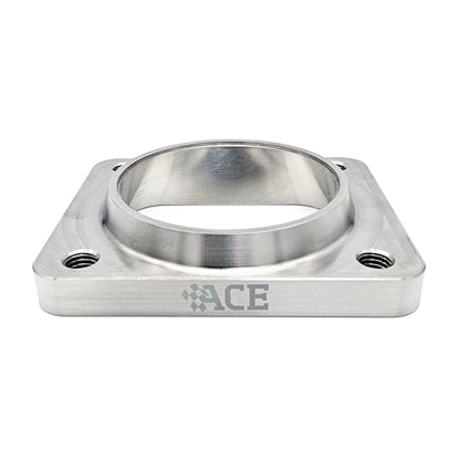 Transition Turbo Flange - Undivided T4 to Single 3.000" OD Tube - 304 Stainless