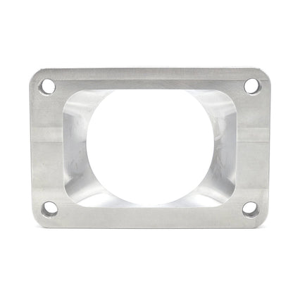 Transition Turbo Flange - Undivided T6 to Single 3.000" OD Tube - 304 Stainless