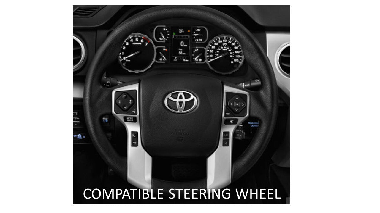 Steering Wheel Trim (Toyota) - WHITE