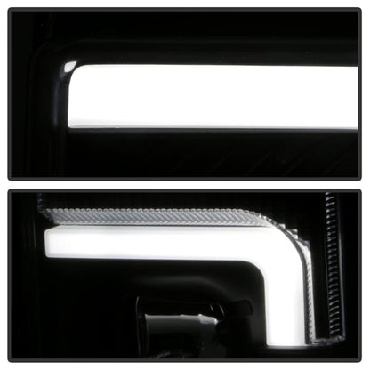 Spyder 17-18 Ford F250/F350/F450 Halogen Model Only -White Light Bar- Black- PRO-YD-FS17HALSI-BK 5087850