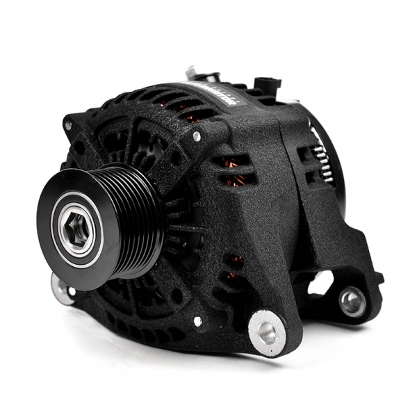XDP Wrinkle Black HD High Output Alternator XD354