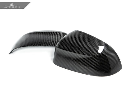 AutoTecknic Replacement Dry Carbon Mirror Covers - BMW G01 X3 | G02 X4