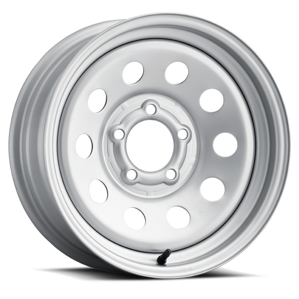 Allied Wheel Components MOD NR SILVER 13X4.5 5X4.5 (BOX)