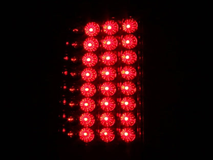 Anzo 2008-2015 Ford F-250 LED Taillights Red/Clear