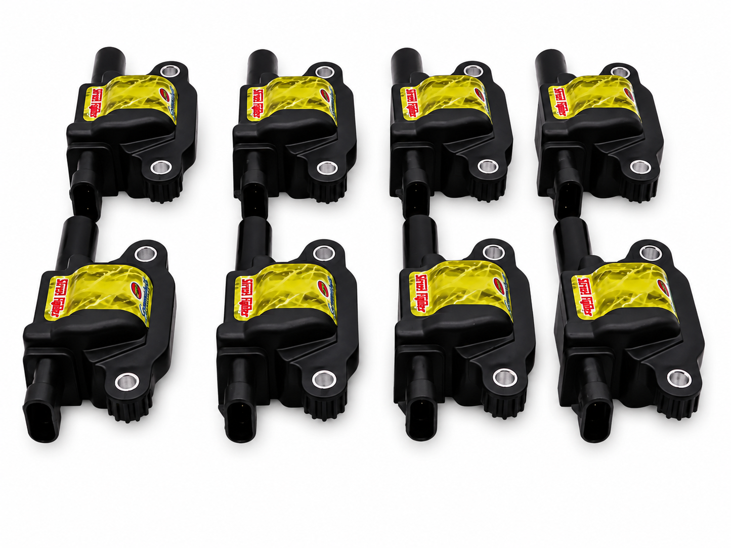 2005–2017 GM LS Granatelli 60K Street Fighter Black Coil Packs – 28-0512-CP