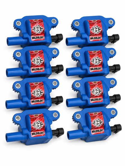 2014–2024 GM LT1/LT4 Granatelli 85K Malevolent Blue Coil Packs – 28-0514-CPBM