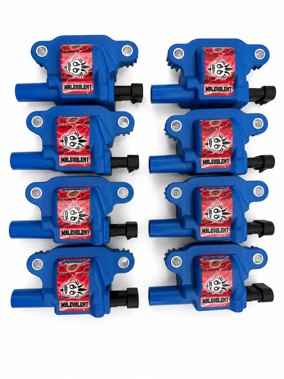 2014–2024 GM LT1/LT4 Granatelli 85K Malevolent Blue Coil Packs – 28-0514-CPBM