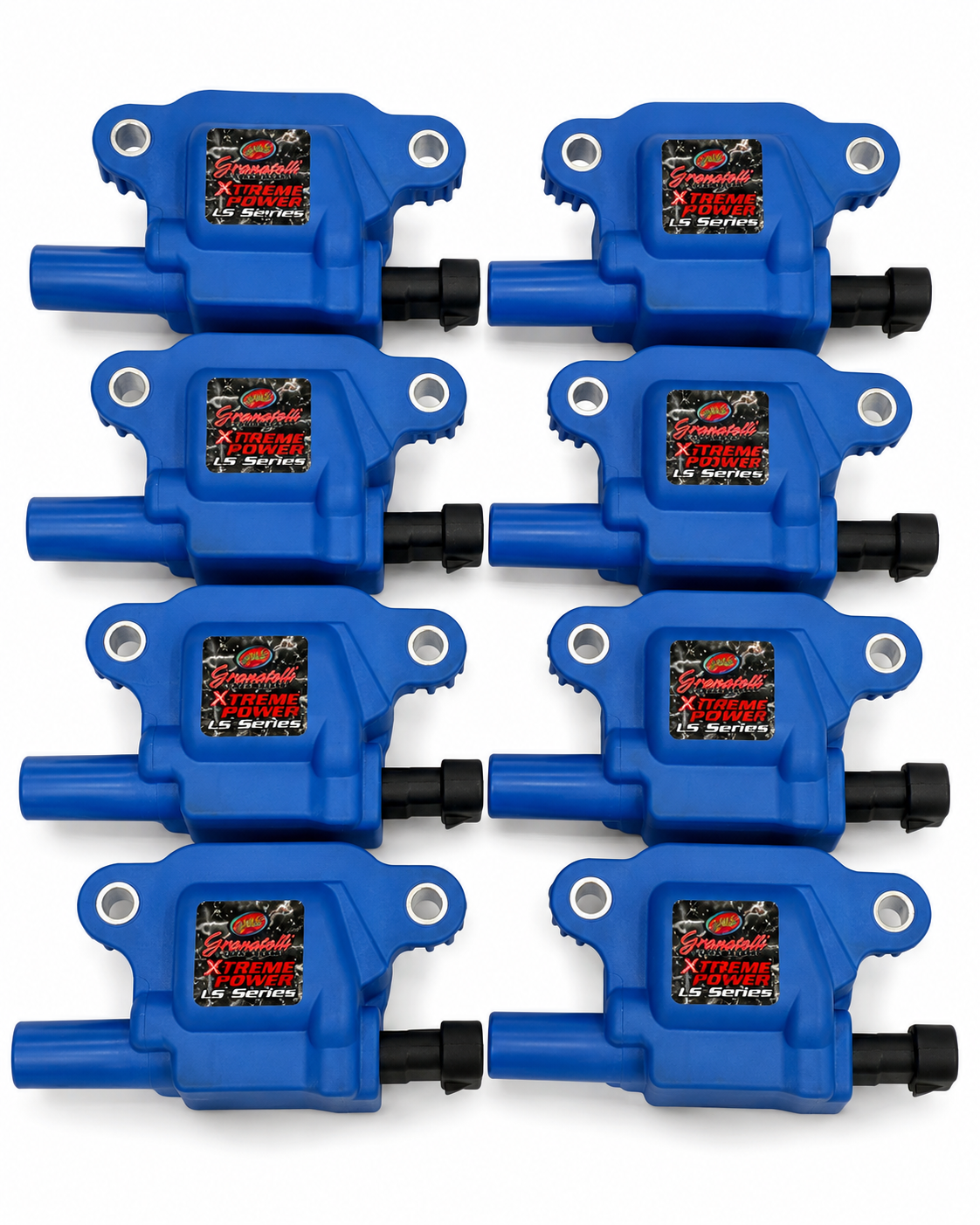2014–2024 GM LT1/LT4 Granatelli 80K Pro Series Extreme Blue Coil Packs – 28-0514-CPB