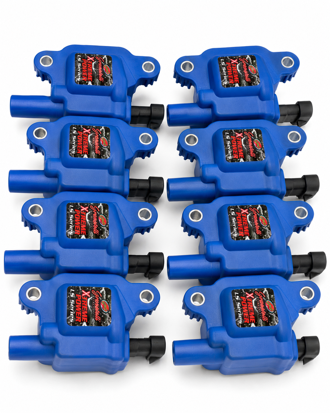 2014–2024 GM LT1/LT4 Granatelli 80K Pro Series Extreme Blue Coil Packs – 28-0514-CPB