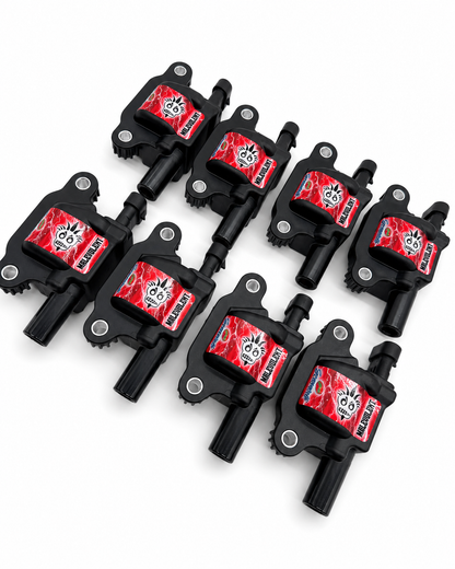 2014–2024 GM LT1/LT4 Granatelli 85K Malevolent Black Coil Packs – 28-0514-CPM