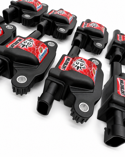 2014–2024 GM LT1/LT4 Granatelli 85K Malevolent Black Coil Packs – 28-0514-CPM