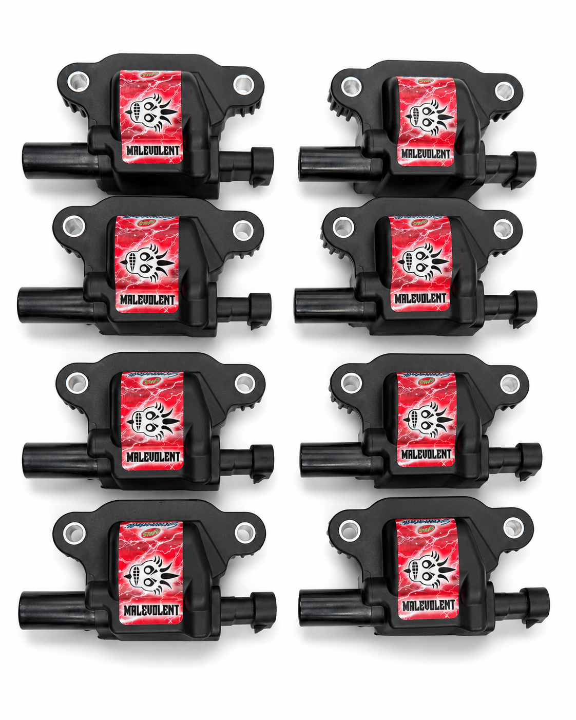 2014–2024 GM LT1/LT4 Granatelli 85K Malevolent Black Coil Packs – 28-0514-CPM