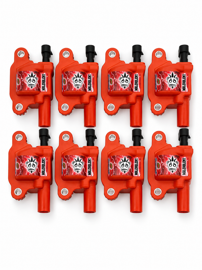 2014–2024 GM LT1/LT4 Granatelli 85K Malevolent Red Coil Packs – 28-0514-CPRM