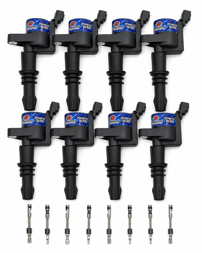 Granatelli 65K Coil Packs & Connector Kit for 2005–2008 Ford 4.6L & 5.4L 3V – 28-1812SC
