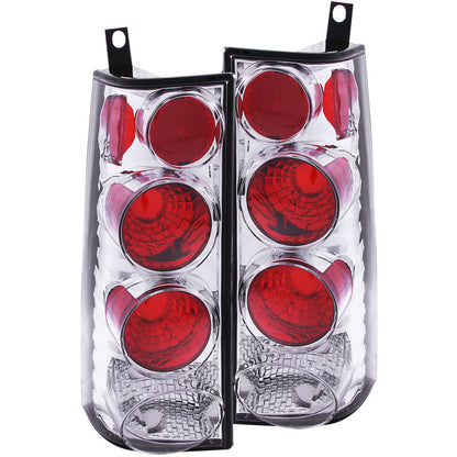 Anzo 1996-2002 Gmc Savana Taillights Chrome