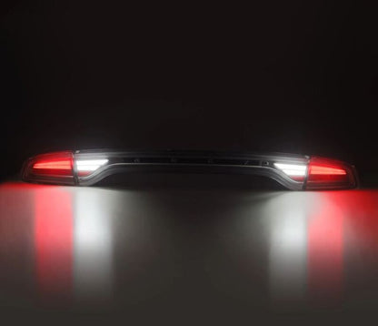 AlphaRex 15-23 Dodge Charger NOVA-Series Prismatic LED Tail Lights Alpha-Black 642020 *Discontinued