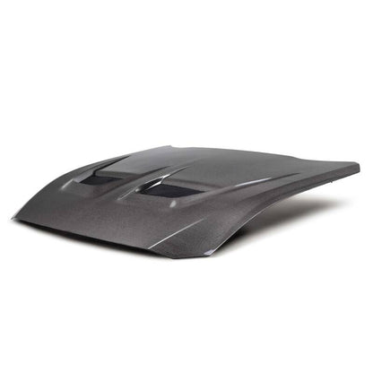Anderson Composites 2024 Ford Mustang Type-GTD Double Sided Carbon Fiber Hood AC-HD24FDMU-GTD-DS