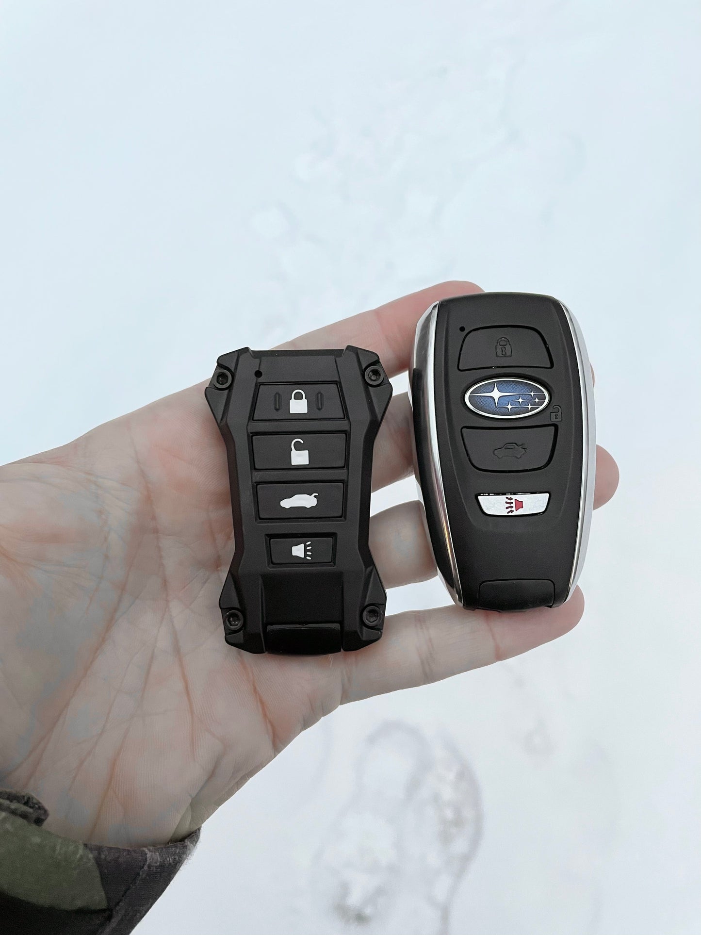 Injection Fob IF017 (2014+ Subaru Smart) - ARMY GREEN