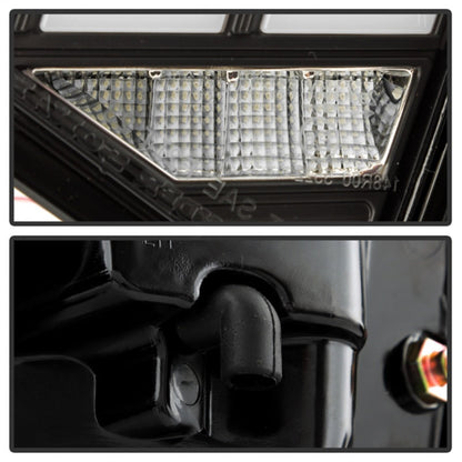 SPYDER Apex 13-17 Audo A5 / S5 / RS5 (Factory LED) LED Tail Lights - Blk (ALT-YD-AA513LED-SEQGR-BK) 5089045