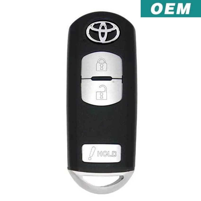 Toyota Yaris iA 2017-2020 OEM 3 Button Smart Key WAZSKE13D02