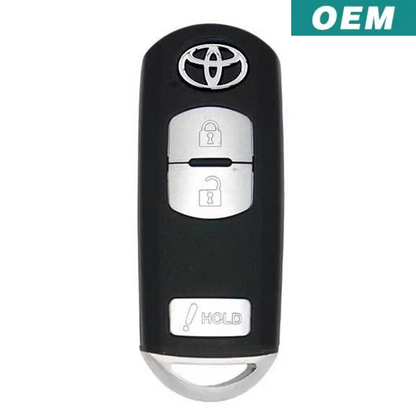 Toyota Yaris iA 2017-2020 OEM 3 Button Smart Key WAZSKE13D02