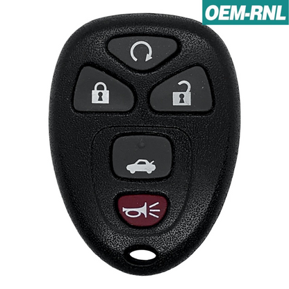 GM 2006-2016 OEM 5 Button Keyless Entry Remote OUC60221
