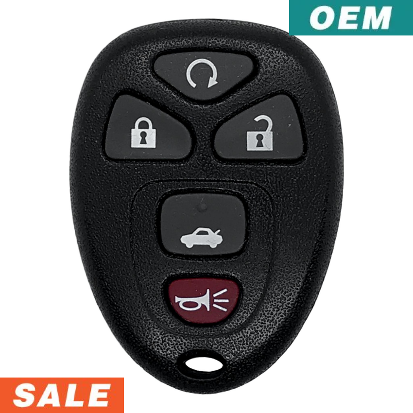 GM 2004-2012 OEM 5 Button Keyless Entry Remote FCC: KOBGT04A