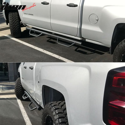 2005-2022 Chevy Silverado GMC Sierra Extended Double Cab Running Board