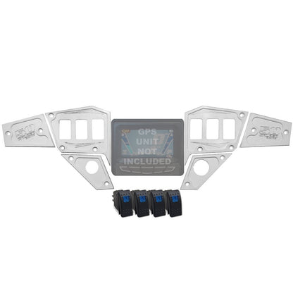 RZR Dash Panel Digital GPS 6 piece with switches