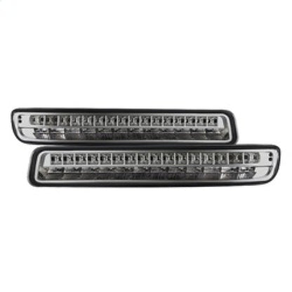 SPYDER xTune 99-06 GMC Sierra (Excl Denali) Full LED Bumper Lights - Chrome (CBL-GSI99-LED-C) 9029318
