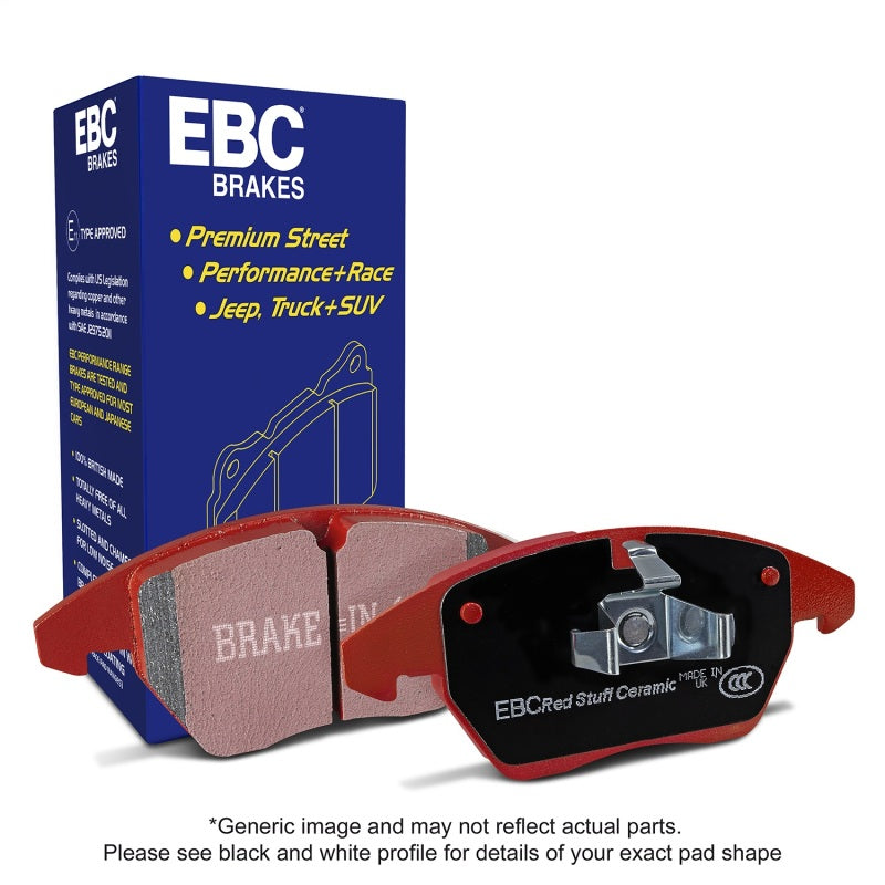 EBC 18+ Subaru WRX STI Redstuff Rear Brake Pads