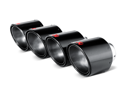 Akrapovic 06-13 Chevrolet Corvette ZO6/ZR1 (C6) Tail Pipe Set (Carbon 125 mm) TP-NIR35C