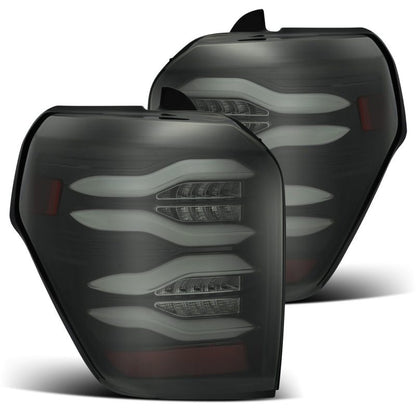 AlphaRex 10-21 Toyota 4Runner PRO-Series LED Tail Lights Jet Black 690010 *Discontinued