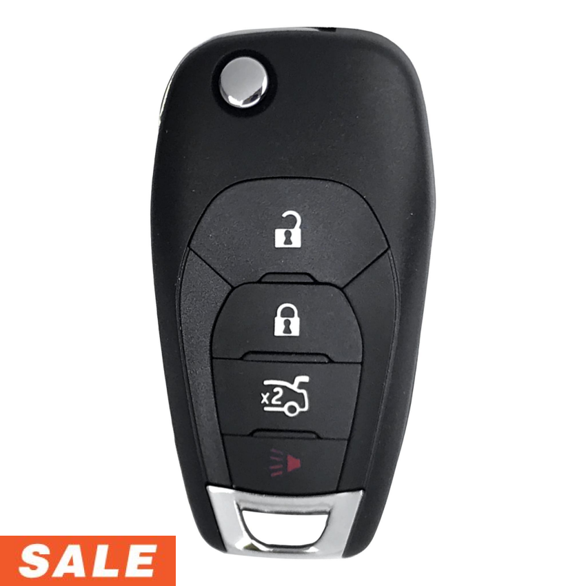 Chevrolet Sonic 2019-2020 4 Button Flip Key Remote for LXP-T003 315 MHz