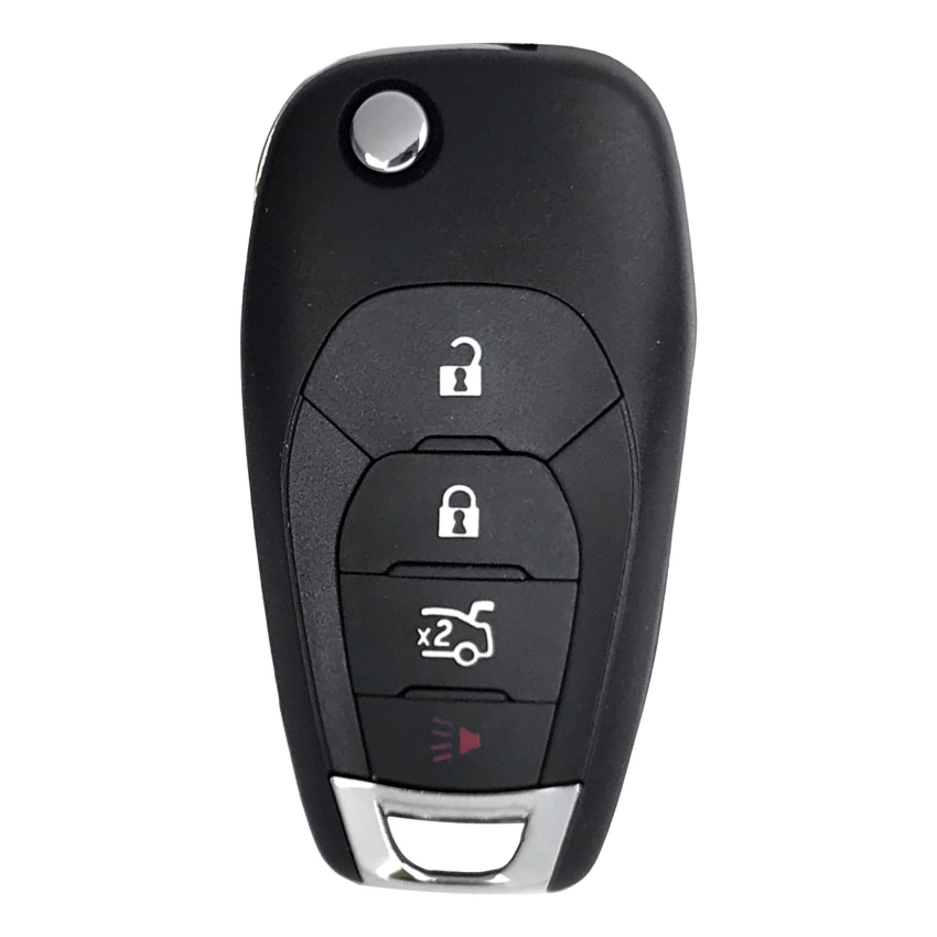 Chevrolet Cruze 2016-2019 4 Button Flip Key Remote for LXP-T004 433 MHz