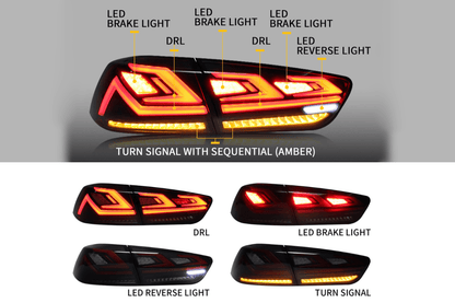Mitsubishi Lancer & EVO X LED Tail Lights Upgrade (2008-2018)