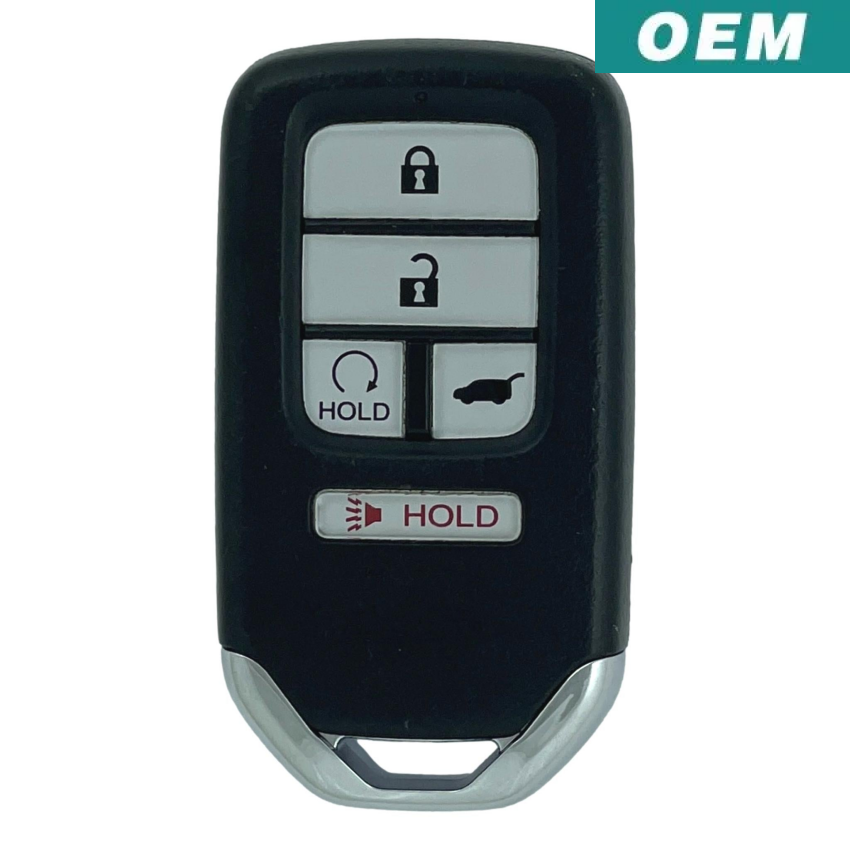 Honda Civic Pilot CR-V 2016-2020 OEM 5 Button Key with Hatch KR5V2X V44 | No Driver