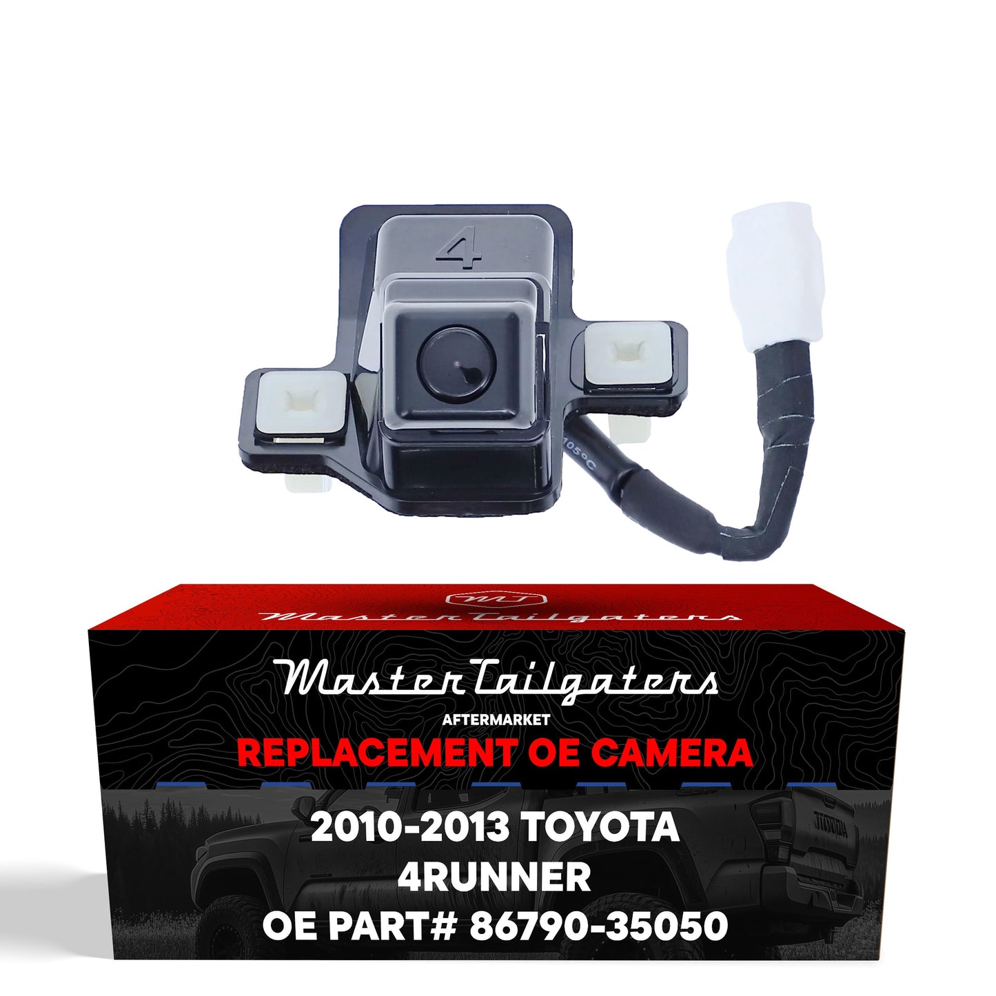 Toyota 4Runner (2010-2013) OEM Replacement Backup Camera OE Part # 86790-35050