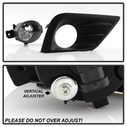 Spyder 16-17 Nissan Altima Sedan OEM Fog Lights w/Switch - Clear (FL-NA16-C) 5084958