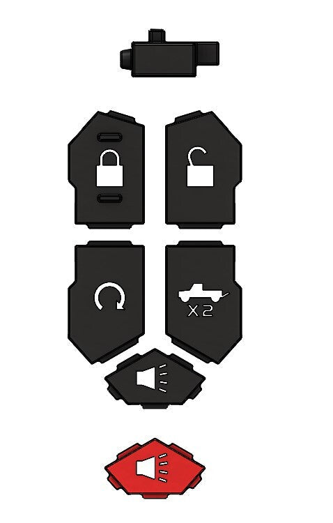 Injection Fob IF018 (2019+ Chevy/GMC Truck) - TAN