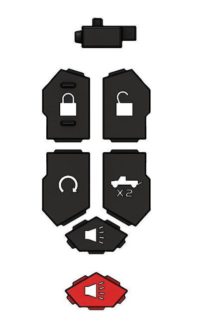 Injection Fob IF018 (2019+ Chevy/GMC Truck) - TAN