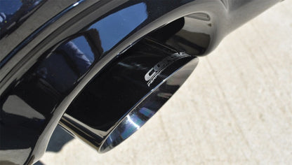 Corsa 11-21 Jeep Grand Cherokee 3.6L 2.5in Dual Rear Exit Sport Exhaust w/ 4.5in Black Tips 14980BLK