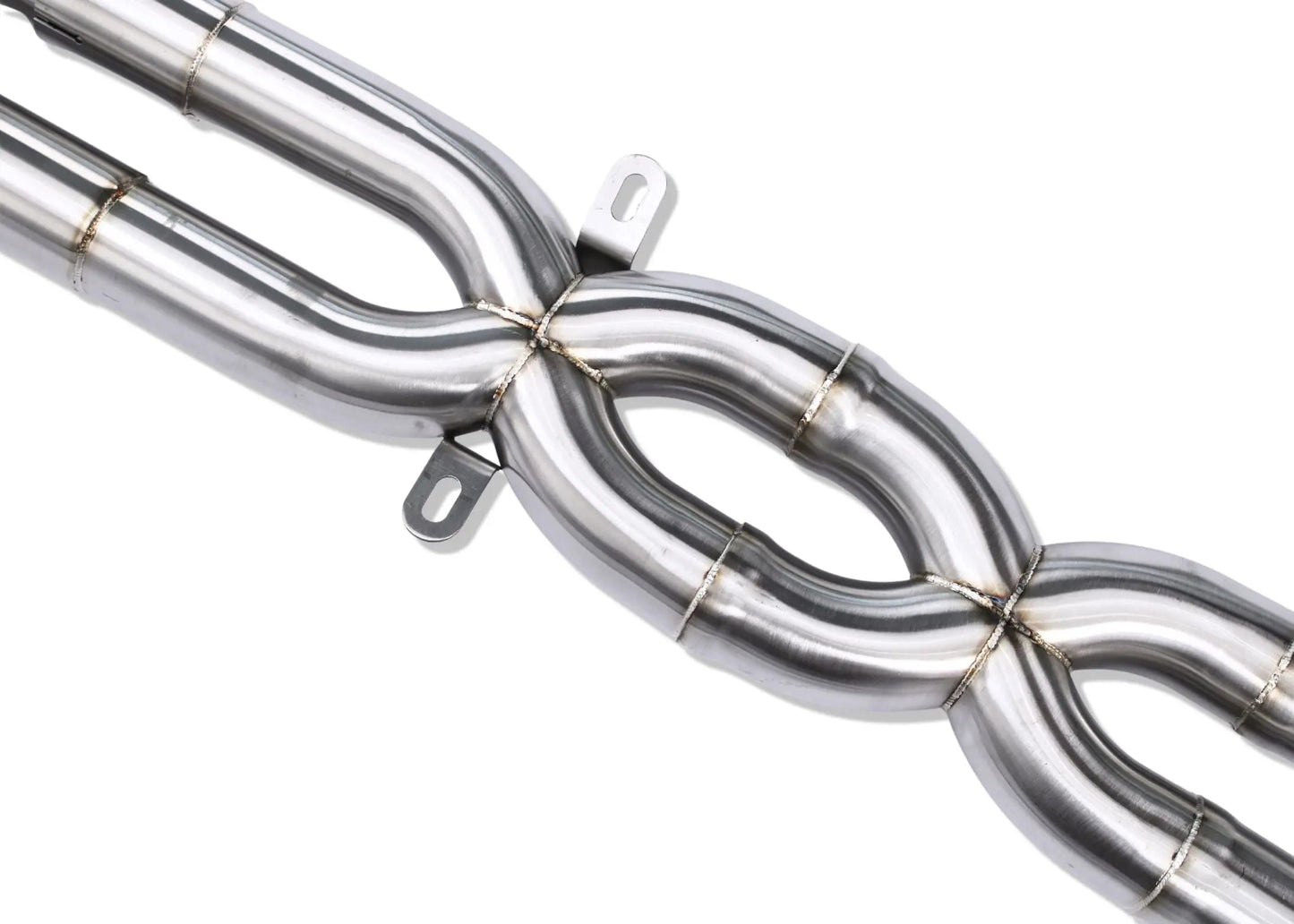 BMW E60 M5 E63 M6 Performance Exhaust System Double X-Pipe - Yonristic Performance
