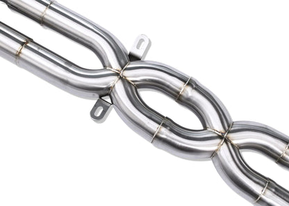 BMW E60 M5 E63 M6 Performance Exhaust System Double X-Pipe - Yonristic Performance