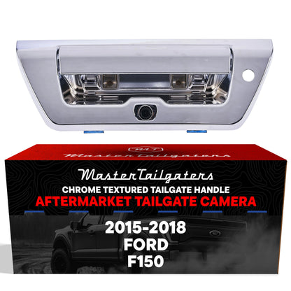 Ford F150 (2015-2018) Chrome Replacement Tailgate Handle with Backup Camera