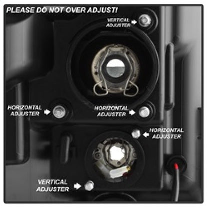 Spyder Ford F-250/F-350/F450 Super Duty 11-16 V2 Projector Headlights - Black (PRO-YD-FS11V2-LB-BK) 5084460