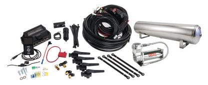 AIRLIFT Performance 3H (3/8" Air Line, 4 Gallon 5-Port Lightweight Polished