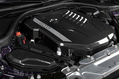Dinan Gloss Carbon Fiber Engine Cover - 2020-2025 BMW B58D Gloss Carbon Fiber - G01/G02/G20/G22/G23/G26/G29/G42