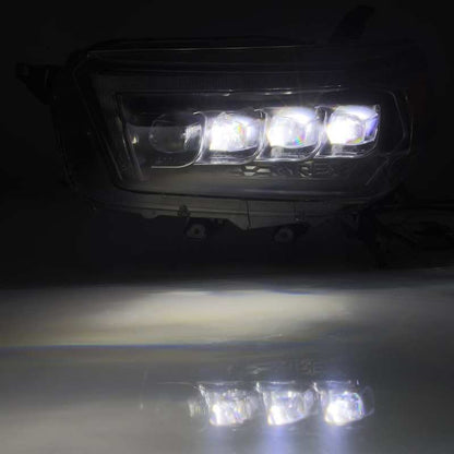 AlphaRex 10-13 Toyota 4Runner NOVA LED Projector Headlights Plank Style Black w/Seq Signal/DRL 880759 *Discontinued