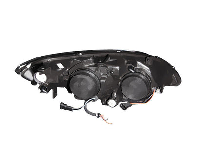Anzo 2004-2005 Honda Civic Projector Headlights w/ Halo Black